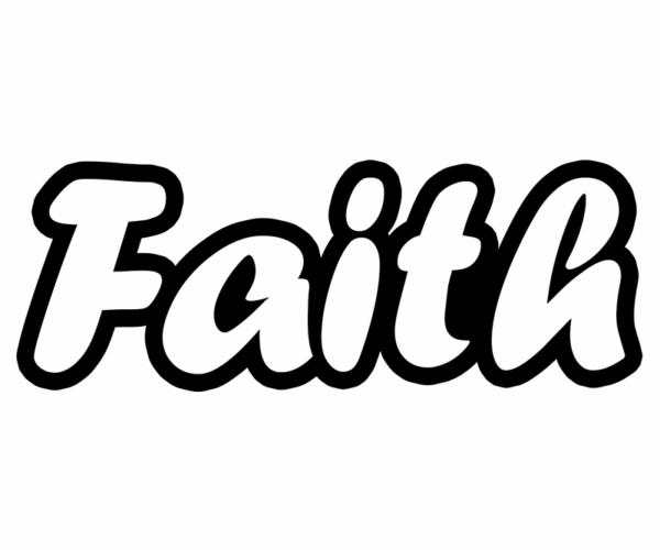 Faith - Bold Typography