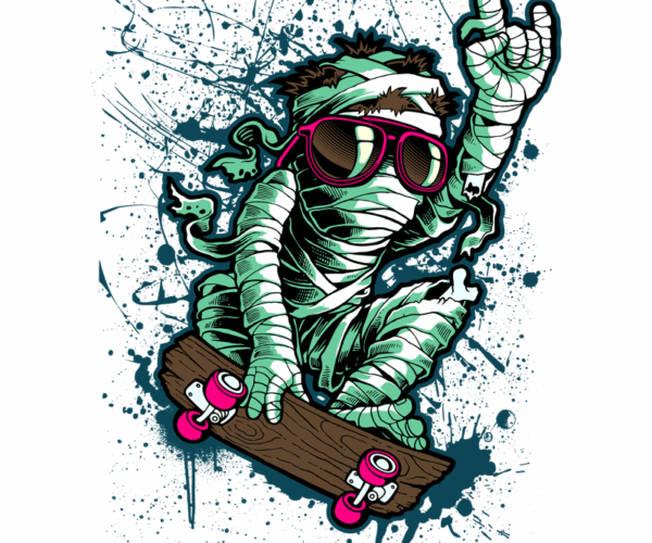 Mummy Skater - Rock On!