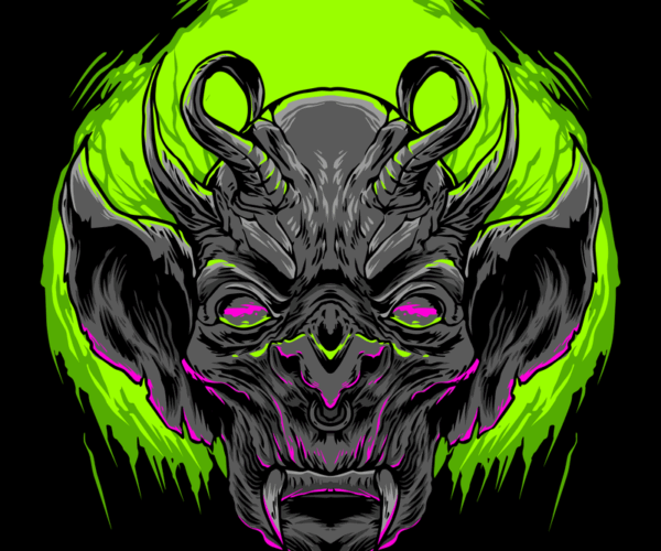 Cyberpunk Demon - Neon Fury