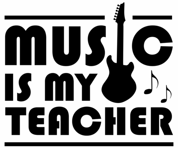 Music is My Teacher - Guitar Design