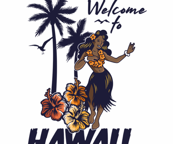 Hula Dancer - Tropical Welcome