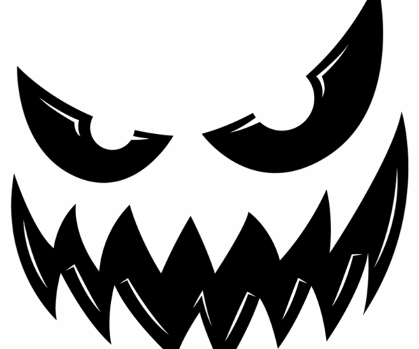 Spooky Face - Creepy Halloween