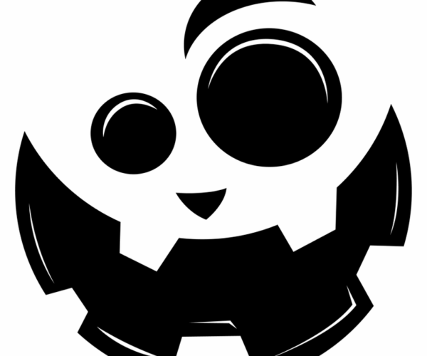 Spooky Cog - Pumpkin Gear Face