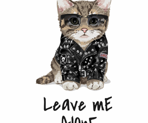 Rocker Cat - Edgy Attitude
