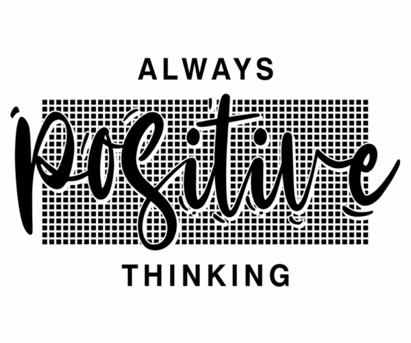 Positive Vibes - Typography Motivation