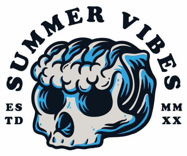 Summer Skull - Wave Crest