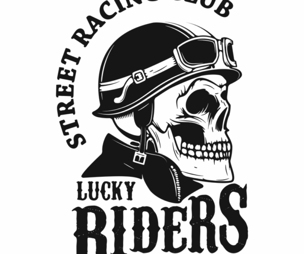 Skull Biker - Vintage Road Club