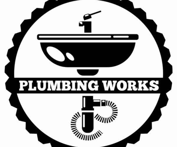 Plumbing Works - Vintage Emblem