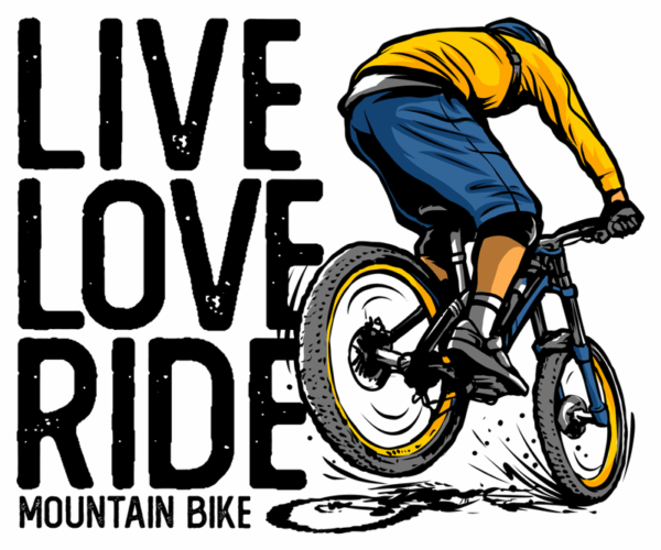 Mountain Biker - Live Love Ride