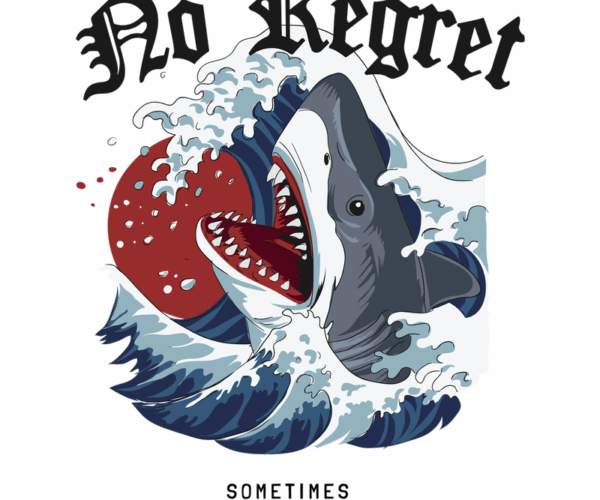 Shark Splash - No Regrets Graphic