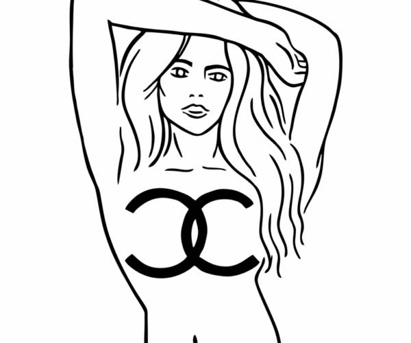 Minimalist Chanel - Logo Contour