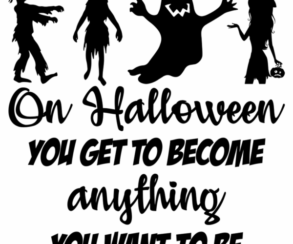 Halloween Silhouettes - Spooky Season's Greetings