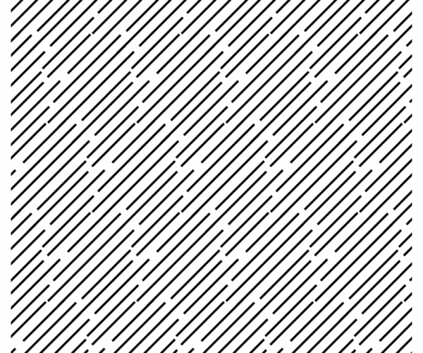 Dotted Lines - Striped Geometric Pattern
