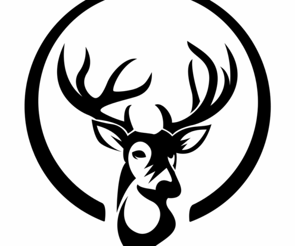 Majestic Stag - Circular Emblem