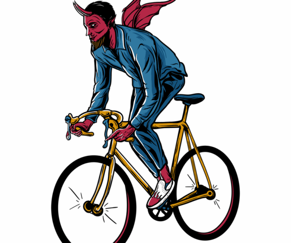 Devil Cyclist - Hellish Commute