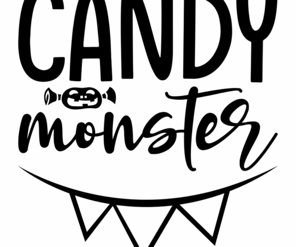 Candy Monster - Trick or Treat Design