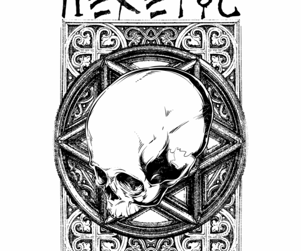 Heretic Skull - Occult Dark Art