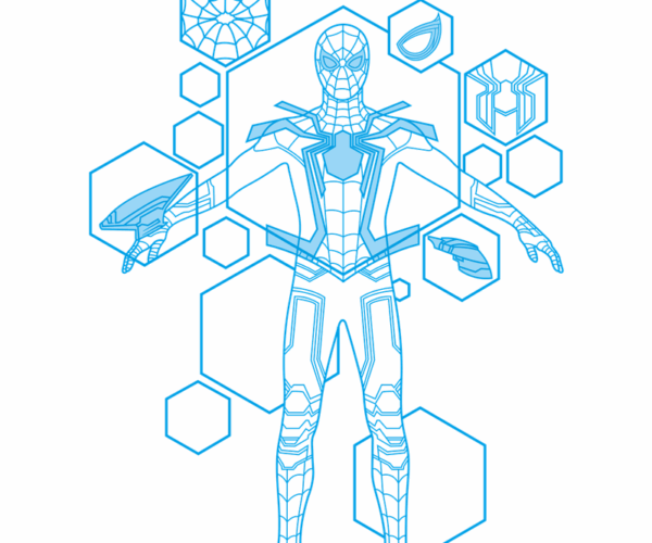 Spider-Man: Techweave Armor Blueprint