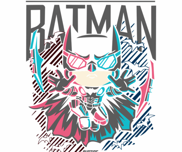 Chibi Batman - Gotham 3D Edition