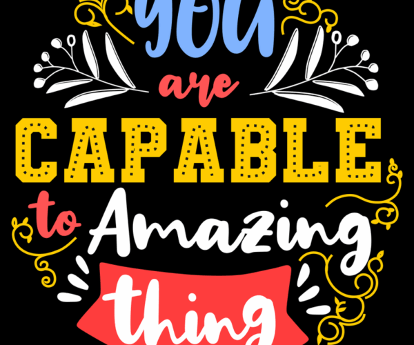 Motivational Quote - Amazing Thing