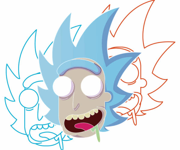 Rick Sanchez - Trippy Toon