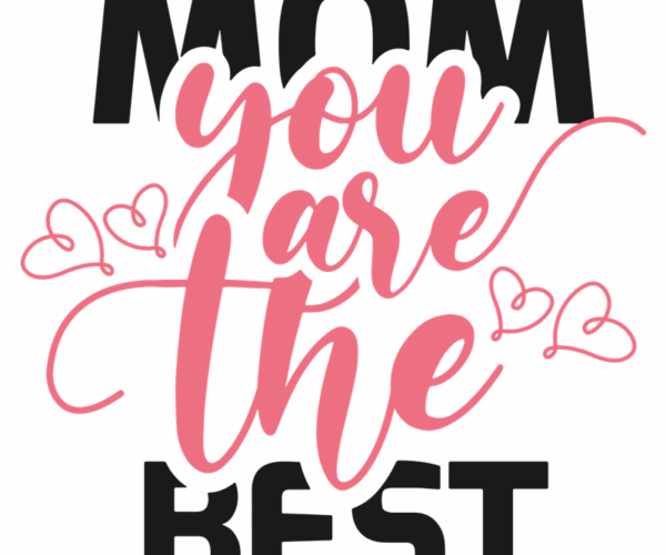 Mom's Love - Heartfelt Typography