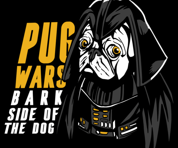 Darth Pug - Bark Side of the Dog