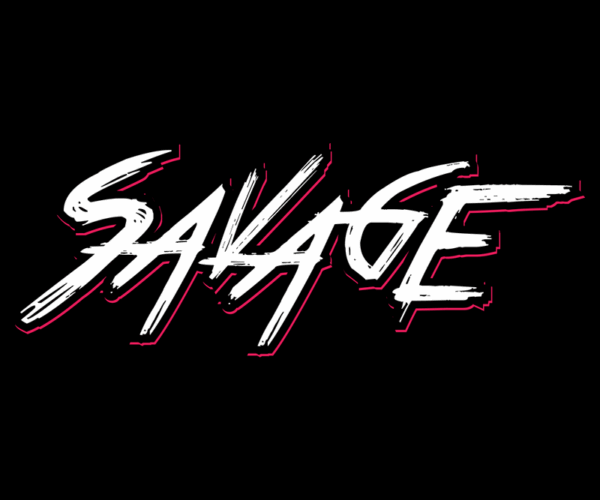 Savage Typography - Edgy Graphic