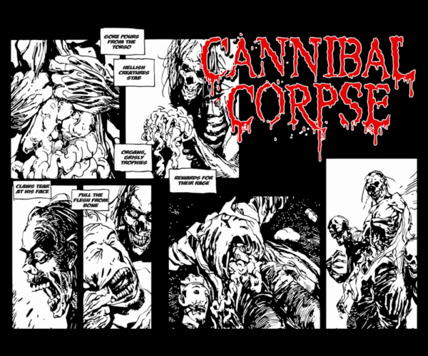 Cannibal Corpse - Gore-splattered Manga Mayhem