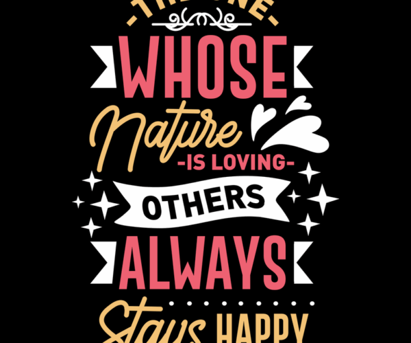 Positive Affirmation - Loving Nature
