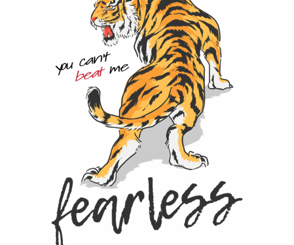 Fearless Tiger - Roaring Confidence