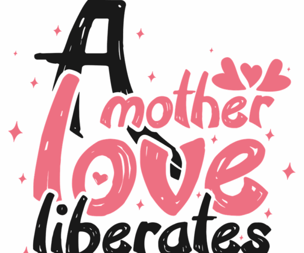 Mother's Love - Word Art Design