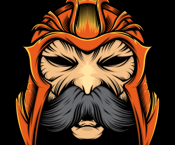 Masked Warrior - Intimidating Guardian