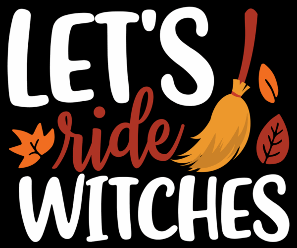 Witch's Ride - Playful Holiday Design