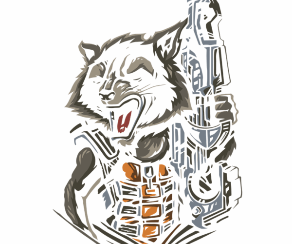 Rocket Raccoon - Tactical Fury