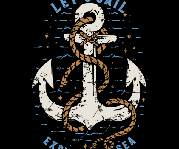 Rustic Anchor - Nautical Adventure