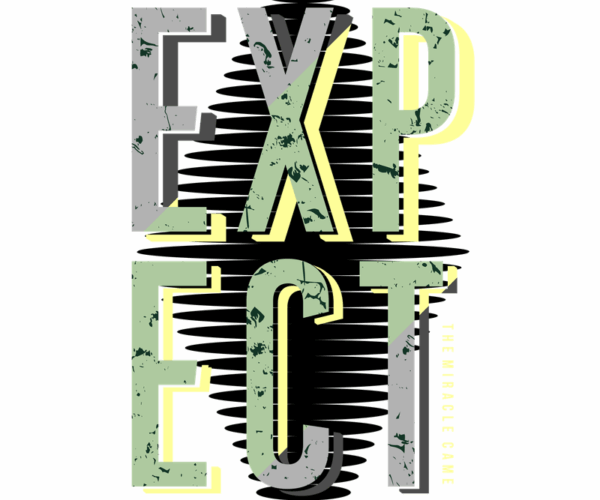 Expect - Miracle Game Typography