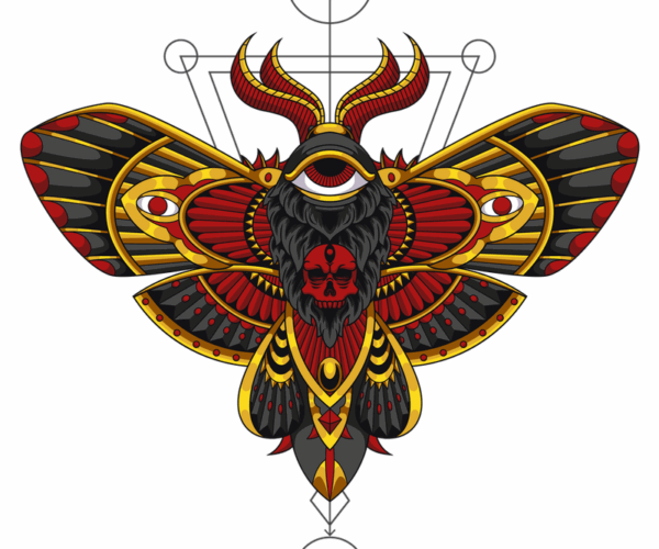 Occult Moth - Third Eye of the Skull Clan