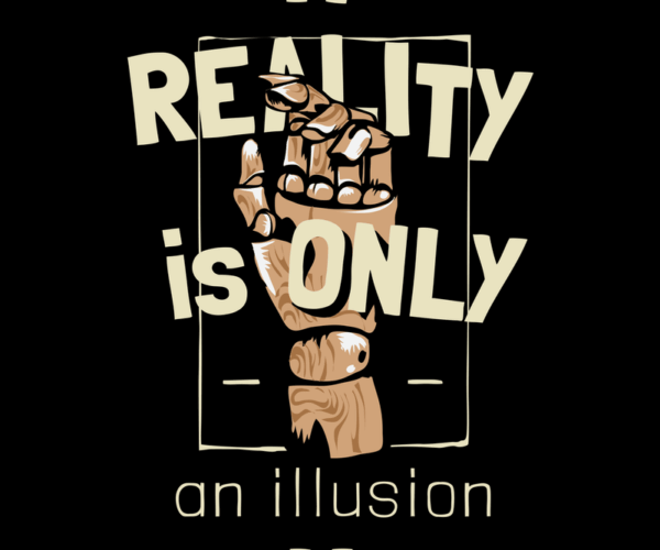 Reality Illusion - Wooden Hand