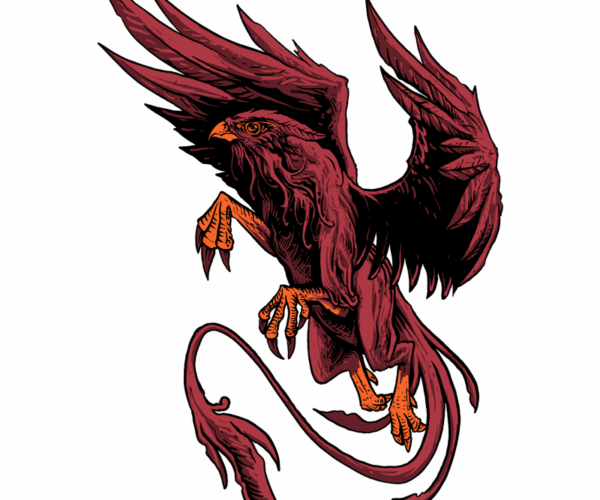 Crimson Gryphon - Soaring Majesty