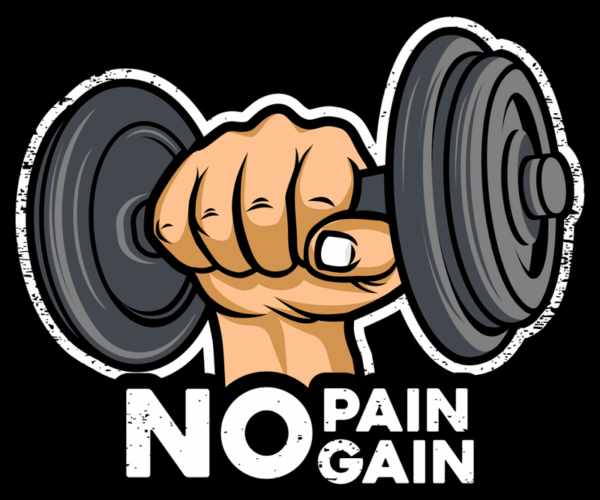 Dumbbell Grip - Motivational Gym Design