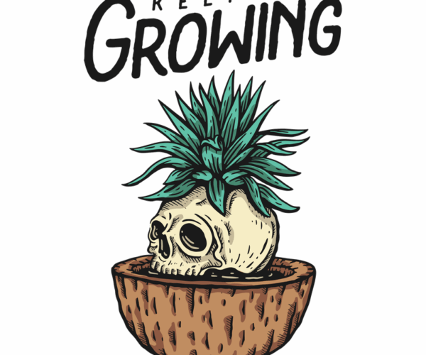 Skull Planter - Death and Growth