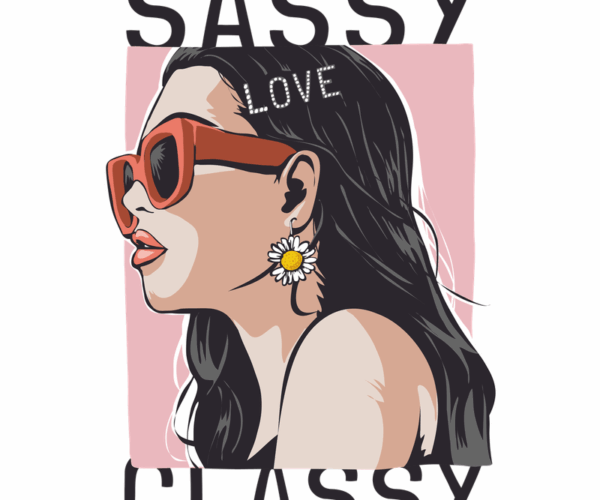 Sassy Vibes - Classy Gal Portrait