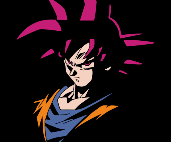 Super Saiyan Goku - Fierce Focus