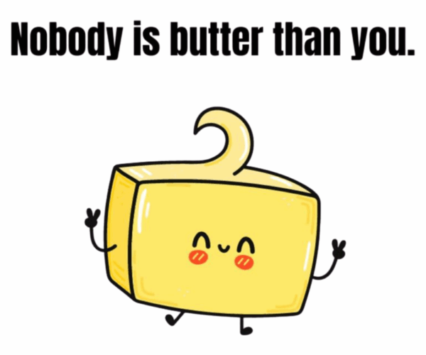 Butter Pal - Cheerful Food Pun