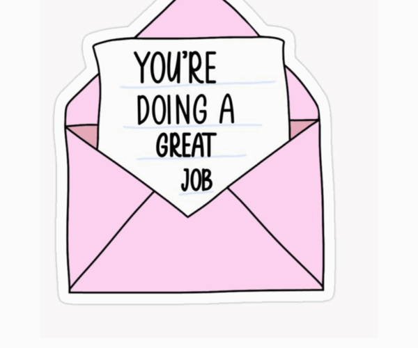 Great Job Message - Encouragement Notes Edition