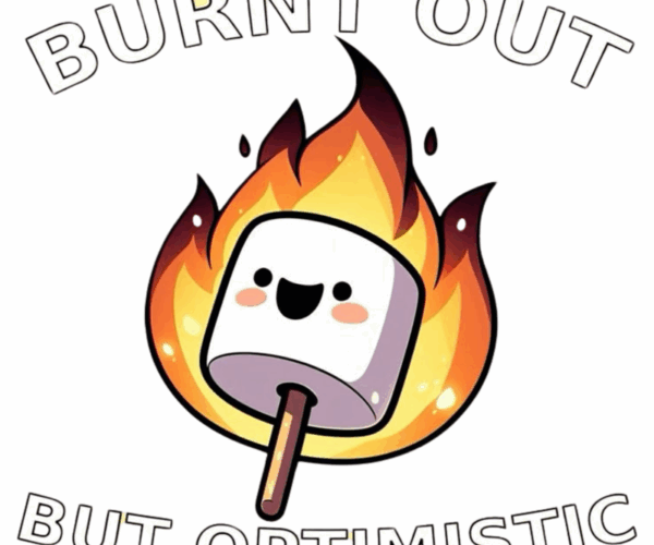 Burnt Out Marshmallow - Optimistic Edition