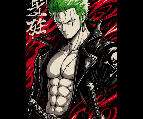 Roronoa Zoro - Biker Gang Edition