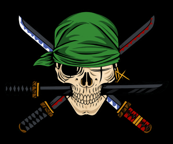 Skull Pirate - Sword Crossing