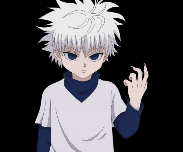 Killua Zoldyck - Focused Intensity